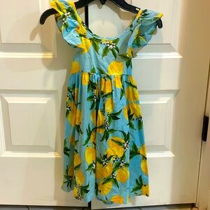 Girls lemon dress